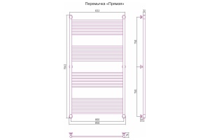 Полотенцесушитель водяной ДР 