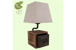 Настольная лампа декоративная Lussole Kenai GRLSP-0512 - 3