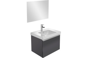 Мебель для ванной Jacob Delafon Odeon Up 70 серый антрацит