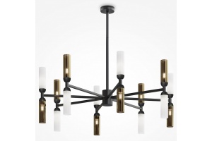 Люстра на штанге Maytoni Memory MOD177PL-16G