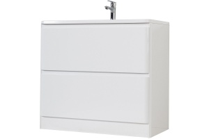 Тумба с раковиной BelBagno 80 белый - 2