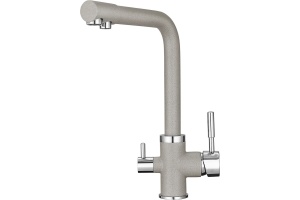 Смеситель Granula GR-2015 базальт, для кухонной мойки