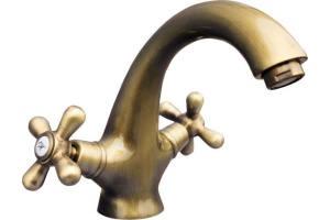 Смеситель для раковины Rav Slezak Morava бронза (MK129.5SM)