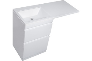 Раковина мебельная Style Line Даллас 115 L белый - 3