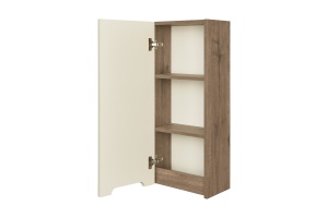 Шкаф подвесной Aquaton Оливия 35 L бежевый-светлое дерево - 2