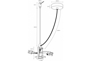 Соединитель с блоком питания Mantra Hanok 7553 - 2