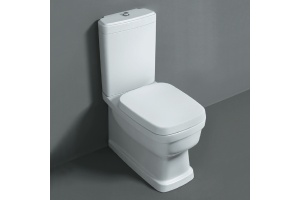 Чаша для напольного унитаза Simas Evolution белый, с сиденьем (EVO07) - 2