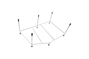 W80A-170R110W-R Like, каркас 170х110 см, правосторонний, шт