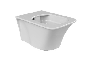 Унитаз подвесной Boheme Mirage с крышкой белый глянцевый - 2