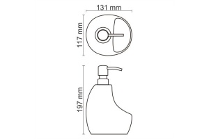 8099 Дозатор с емкостью для губки - 3