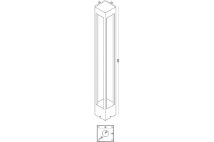 Наземный высокий светильник Maytoni Elbe O424FL-L10GF - 3