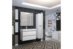 Тумба для комплекта Opadiris Фреш 80 белая - 2