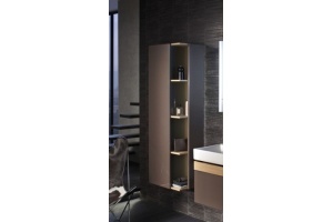 Шкаф-пенал Jacob Delafon Terrace EB1179G L, черный лак - 2