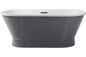 Акриловая ванна BelBagno BB35-CF36