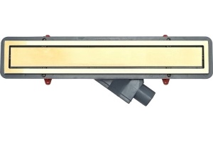 Душевой лоток Pestan Confluo Premium Gold Line 300 с решеткой