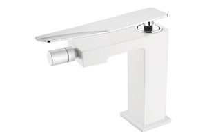 Смеситель для биде Boheme Q белый хром