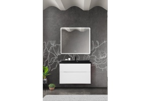 Комплект мебели BelBagno Marino 80 белый  - 2