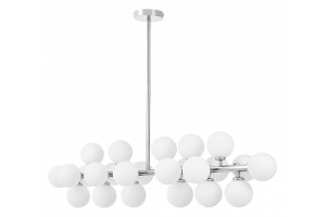 Люстра на штанге LUMINA DECO Marsiada LDP 6033-24 CHR - 2