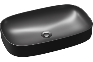 Раковина STWORKI накладная 65 3064-110 черная матовая