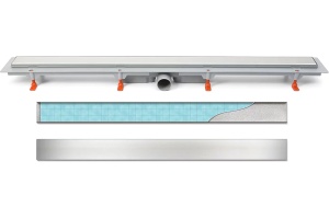 Душевой лоток Veconi Klasik 950 хром глянцевый - 3