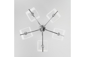 Люстра на штанге Eurosvet Alma 60115/5 хром - 2