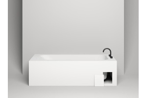 Ванна из искусственного камня Salini Orlando 190x100 102014M S-Sense, матовый - 3