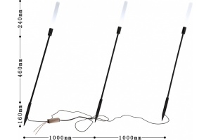 Наземный низкий светильник Favourite Reedy 4048-3T - 2
