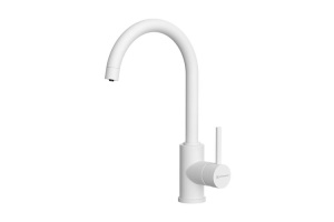 Смеситель для кухни Omoikiri Shinagawa белый (4994404)