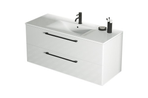 Комплект мебели Sanvit Сити 120 белый глянец - 2