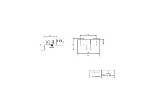 Смеситель для душа Villeroy&Boch Architectura Square золото - 2