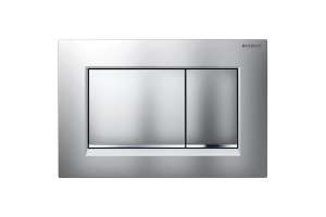Кнопка смыва Geberit Sigma 30 115.883.JQ.1 хром матовый / хром глянцевый
