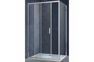 Душевой уголок Vincea Alpha 130х90 хром стекло прозрачное