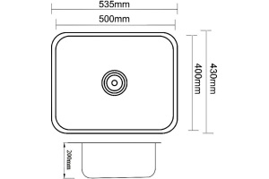 Мойка кухонная Zorg Inox Pvd SZR-5343 bronze - 2