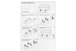 KERASAN Retro Ванна 170х77см, цвет белый, ножки, сифон и слив-перелив в комплекте, цвет золото - 2