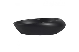 Накладная раковина Abber Bequem 49 черная матовая - 2