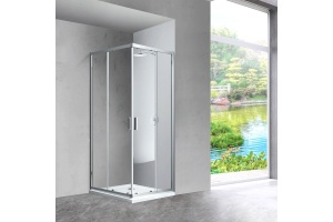 Душевой уголок Vincea Scala VSS-2SC900CL 90x90, профиль хром, стекло прозрачное