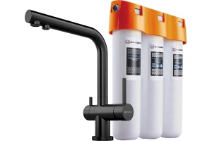 Смеситель Omoikiri Nagano PVD-GM 4179.8028 для кухонной мойки с фильтром