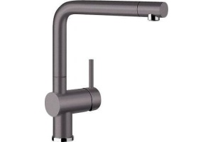 Смеситель для кухонной мойки Blanco Linus серый (518814)