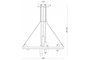 Подвесная люстра F-promo Daur 3097-8P - 3