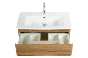 Тумба с раковиной BelBagno Albano 80 светлое дерево не - 2