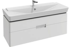 Тумба для комплекта Jacob Delafon Reve 120 белый лак, 2 ящика (EB1137-G1C)