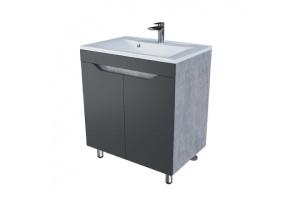 Раковина накладная Stella Polar Milen 80 белый - 2