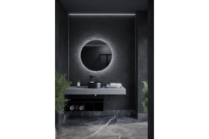 Зеркало Sancos Sfera 80 с подсветкой - 2