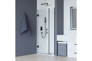 Душевая дверь RGW Hotel HO-012B 90х195 профиль черный стекло прозрачное - 2