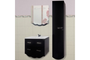 Мебель для ванной Bellezza Версаль 90 черная