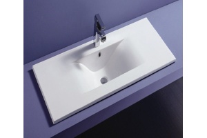 Раковина встраиваемая CeramaLux N 121 см белый (JY-807-120)
