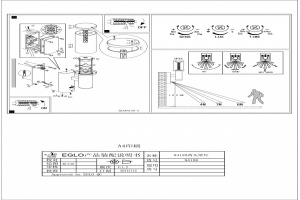Светильник на штанге Eglo Trono stick 94128 - 2