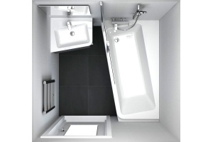 Шторки для ванной Ravak 10° 99 см (7QLA0U03Z1) - 2