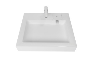 Раковина Stella Polar Солярис 60х50 на стиральную машину белый 