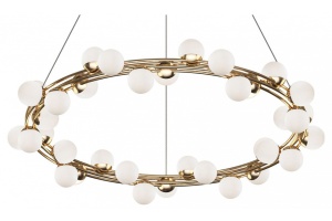 Подвесная светодиодная люстра Maytoni Tessara MOD081PL-L50G3K